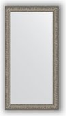 Зеркало Evoform Definite 540x1040 в багетной раме 56мм, виньетка состаренное серебро BY 3072