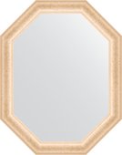 Зеркало Evoform Polygon 750x950 в багетной раме 82мм, старый гипс BY 7144