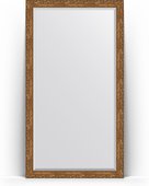 Зеркало Evoform Exclusive Floor 1100x2000 пристенное напольное, с фацетом, в багетной раме 85мм, виньетка бронзовая BY 6152