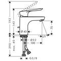 Смеситель для раковины Hansgrohe Logis E 70, хром 71177000