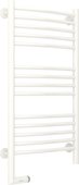 Полотенцесушитель электрический Сунержа Богема 2.0, выгнутая, 800x400, МЭМ слева, белый 12-5202-8040