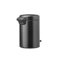 Мусорный бак с педалью Brabantia NewIcon 3л, тёмно-серый 233449