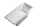 Ванна Astra-Form Лотус 185x85, прямоугольная, отдельностоящая, литьевой мрамор 01010036