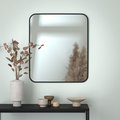 Зеркало прямоугольное Evoform Colora 600x700, с чёрной окантовкой BY 0436