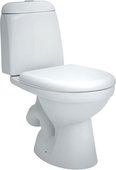 Унитаз напольный, выпуск косой, комплект (чаша, бачок) Jika Zeta 245140002421