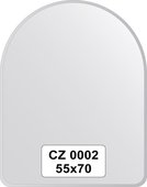 Зеркало для ванной 55x70см с фацетом 10мм FBS CZ 0002