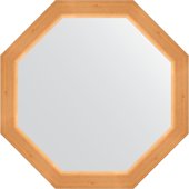 Зеркало Evoform Octagon 660x660 в багетной раме 62мм, сосна BY 3986