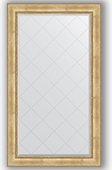 Зеркало Evoform Exclusive-G 1020x1770 с гравировкой, в багетной раме 120мм, состаренное серебро с орнаментом BY 4428