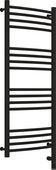 Полотенцесушитель электрический Сунержа Богема 3.0 выгнутая, 1000x400, МЭМ правый, матовый чёрный 31-5803-1040