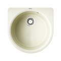 Кухонная мойка Omoikiri Akegata 51-BE, полукруглая, Artgranite, ваниль 4993752