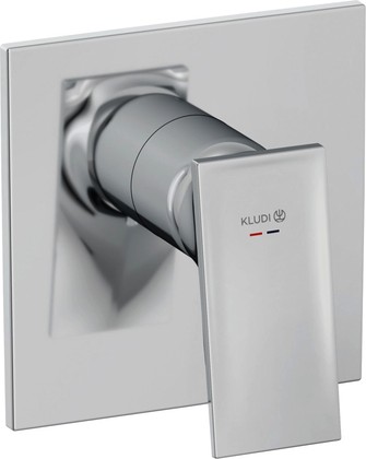 Смеситель для душа Kludi Decus встраиваемый, SLIM.BOX, хром 547550575