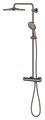 Душевая система Grohe Rainshower SmartActive 310 с термостатом для душа, Hard Graphite тёмный графит глянцевый 26836A00