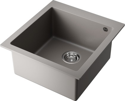 Кухонная мойка Omoikiri Bosen 47-GR, Tetogranit, leningrad grey 4993594
