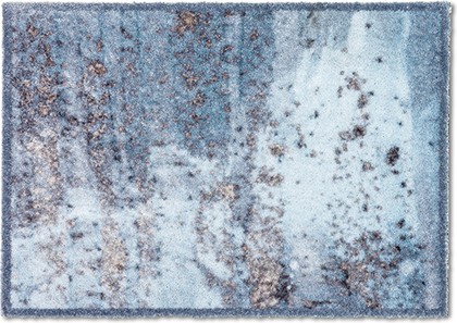 Коврик придверный Golze Pure&Soft 50x70, серо-голубой 1655-40-05-23