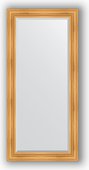 Зеркало Evoform Exclusive 790x1690 с фацетом, в багетной раме 99мм, травлёное золото BY 3600