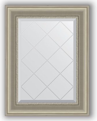 Зеркало Evoform Exclusive-G 560x740 с гравировкой, в багетной раме 88мм, хамелеон BY 4020