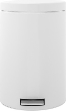 Мусорный бак с педалью Brabantia, 20л, MotionControl, белый 482724