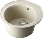 Кухонная мойка Omoikiri Miya 50R-BE Tetogranit, ваниль 4993504