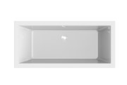 Ванна Astra-Form Лотус 185x85, прямоугольная, отдельностоящая, литьевой мрамор 01010036