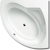 Ванна стальная угловая 140x140см с полистироловой подушкой Kaldewei Punta Duo 3 910-2 228348040001