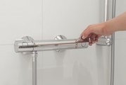 Термостат для душа Grohe Grohtherm 800, матовый чёрный 1022022430