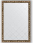 Зеркало Evoform Exclusive-G 1310x1850 с гравировкой, в багетной раме 84мм, фреска BY 4485