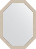 Зеркало Evoform Polygon 590x790 в багетной раме 52мм, травленое серебро BY 7283