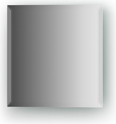 Зеркальная плитка Evoform Refractive с фацетом 10мм, квадрат 20х20см, серебро BY 1502