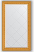 Зеркало Evoform Exclusive-G 750x1290 с гравировкой, в багетной раме 80мм, сусальное золото BY 4224