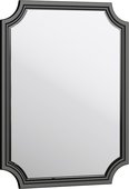 Зеркало Aqwella LaDonna 72см, чёрное LAD0207BLK