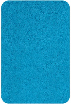 Коврик для ванной Spirella Highland, 60x90см, полиэстер/микрофибра, голубой 1014178