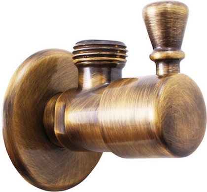 Угловой вентиль RAV Slezak Retro, 1/2"x3/8", керамический, бронза RV0138SM