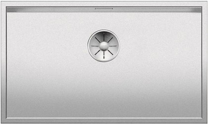 Кухонная мойка Blanco Zerox 700-U, отводная арматура, матовая сталь 521560