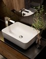 Смеситель для раковины AQUAme Monza, высокий, хром AQM6314CR
