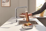 Смеситель для кухни Grohe Blue Pure Minta с фильтром S-Size, хром 30589000