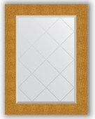 Зеркало Evoform Exclusive-G 660x890 с гравировкой, в багетной раме 90мм, чеканка золотая BY 4108