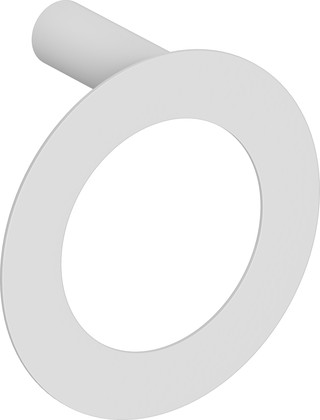 Полотенцедержатель кольцо Сунержа Round L 180, Матовый белый 30-3020-7180
