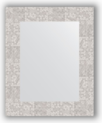 Зеркало Evoform Definite 430x530 в багетной раме 70мм, соты алюминий BY 3019