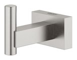 Крючок для ванной Grohe Essentials Cube, одинарный, Supersteel Infinity суперсталь 40511DC1