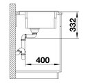 Кухонная мойка Blanco Etagon 8, бетон 525302