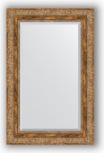 Зеркало Evoform Exclusive 550x850 с фацетом, в багетной раме 85мм, виньетка античная бронза BY 3410