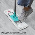 Швабра для пола Hausmann Professional Telescopic универсальная, с телескопической ручкой, 47x15см, микрофибра, пластик HM-49