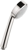 Душевая лейка, 1 тип струи, хром / белый Kludi ZENTA 6060091-00