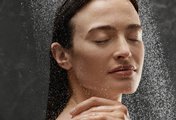 Ручной душ Hansgrohe Rainfinity 100 1jet, EcoSmart матовый чёрный 26867670