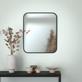 Зеркало прямоугольное Evoform Colora 500x600, с чёрной окантовкой BY 0433