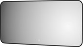 Зеркало с окантовкой Defesto Aura 120x60, LED подсветка, сенсорный выключатель, нейтральный белый свет DF 2968SH