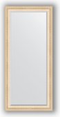 Зеркало Evoform Exclusive 750x1650 с фацетом, в багетной раме 82мм, старый гипс BY 1302