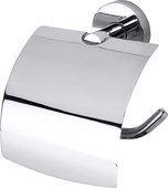 Держатель туалетной бумаги Bemeta Omega с крышкой, правый 104112012R