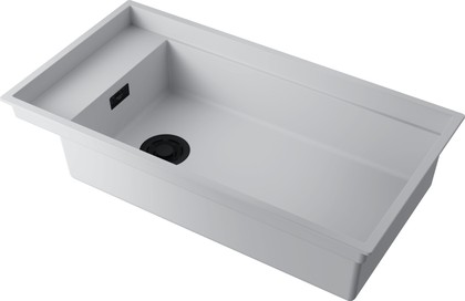 Кухонная мойка Omoikiri Kinaru Pro 86-U/I-WH Artceramic, белый 4997026