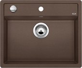 Кухонная мойка без крыла, с клапаном-автоматом, гранит, кофе Blanco DALAGO 6-F 515095